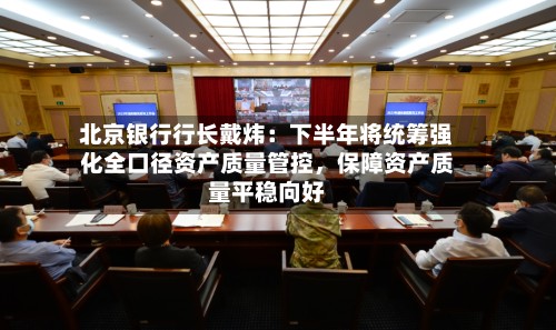 北京银行行长戴炜：下半年将统筹强化全口径资产质量管控，保障资产质量平稳向好-第2张图片