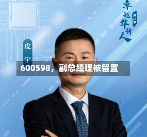 600598，副总经理被留置-第3张图片